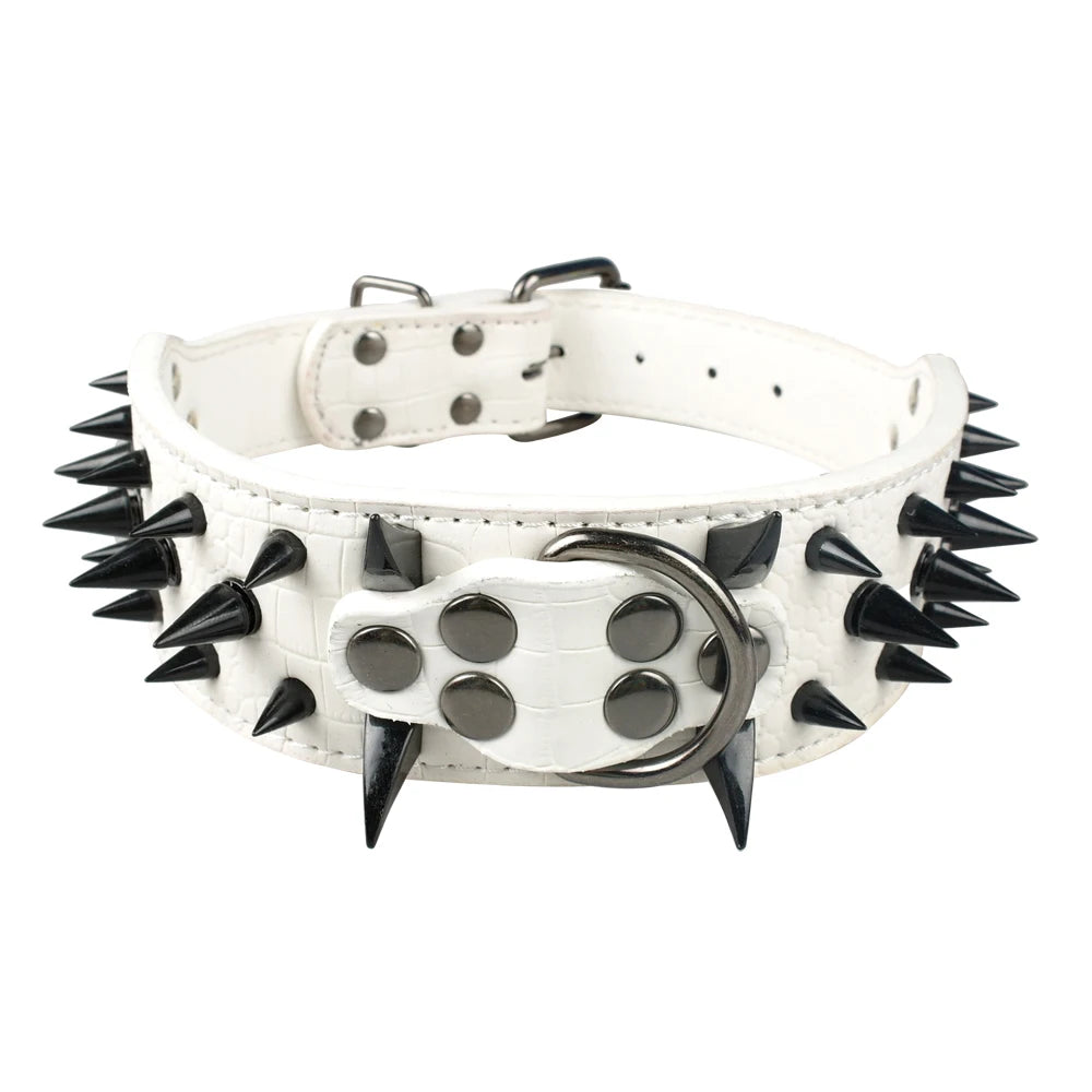 Leather Spiked/Studded Dog Collar