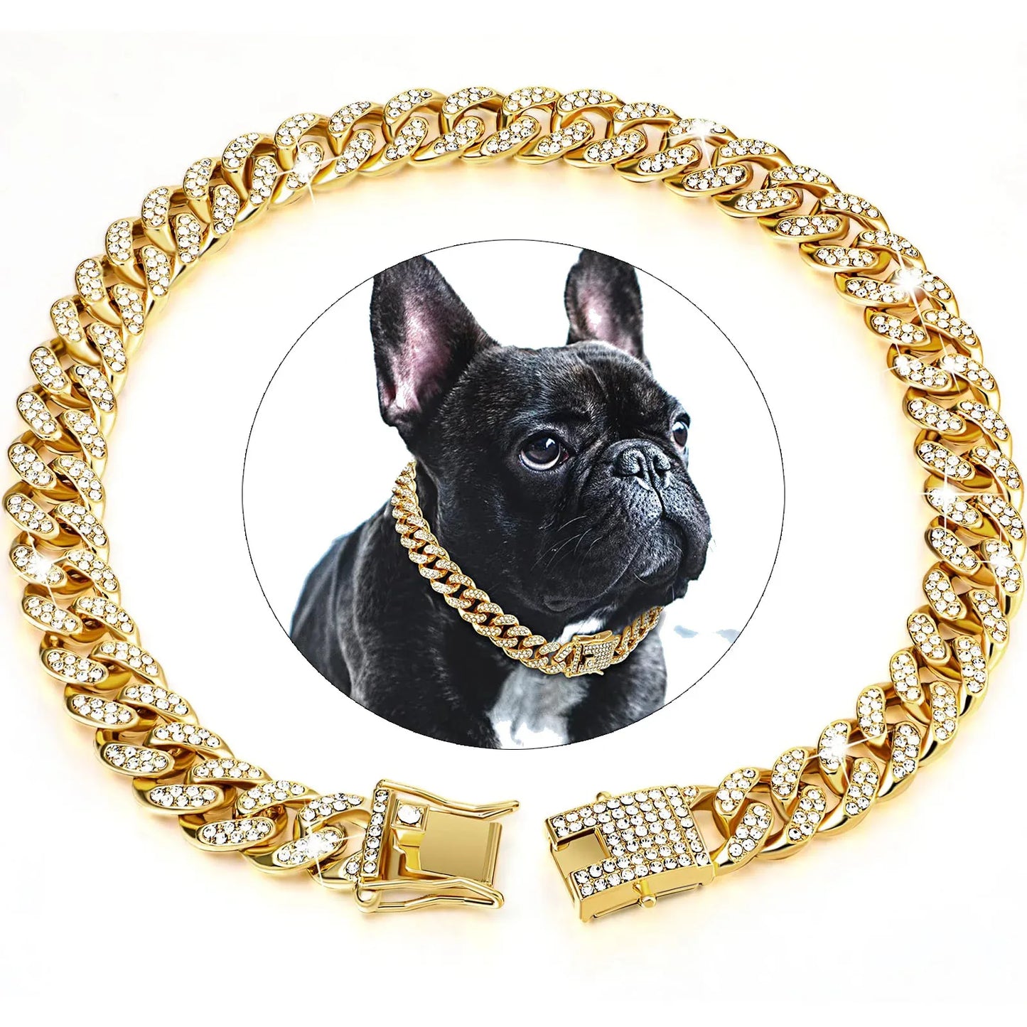 Dog Diamond Cuban Link