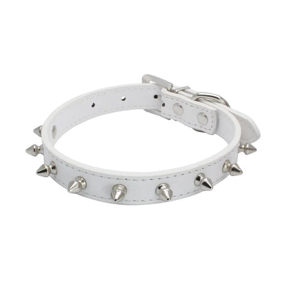 Dog Collar Leather Spiked Studded Collars