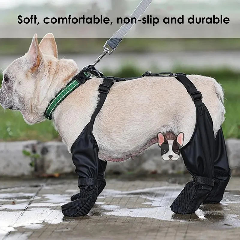 Waterproof Adjustable Dog Boots