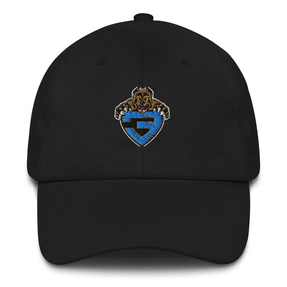 Blue Lone 3 Dad hat