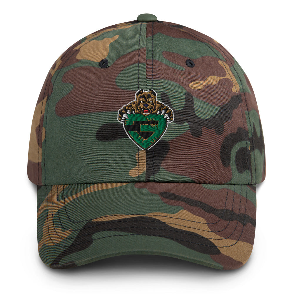 Green Lone 3 Dad hat