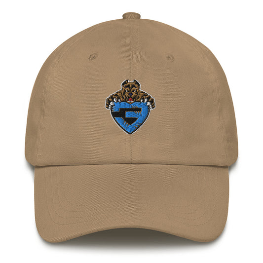 Blue Lone 3 Dad hat