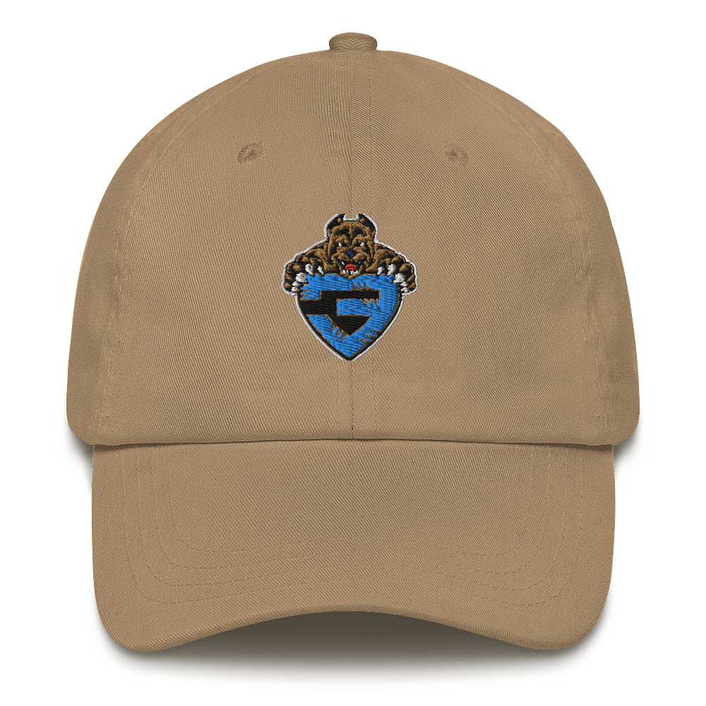 Blue Lone 3 Dad hat