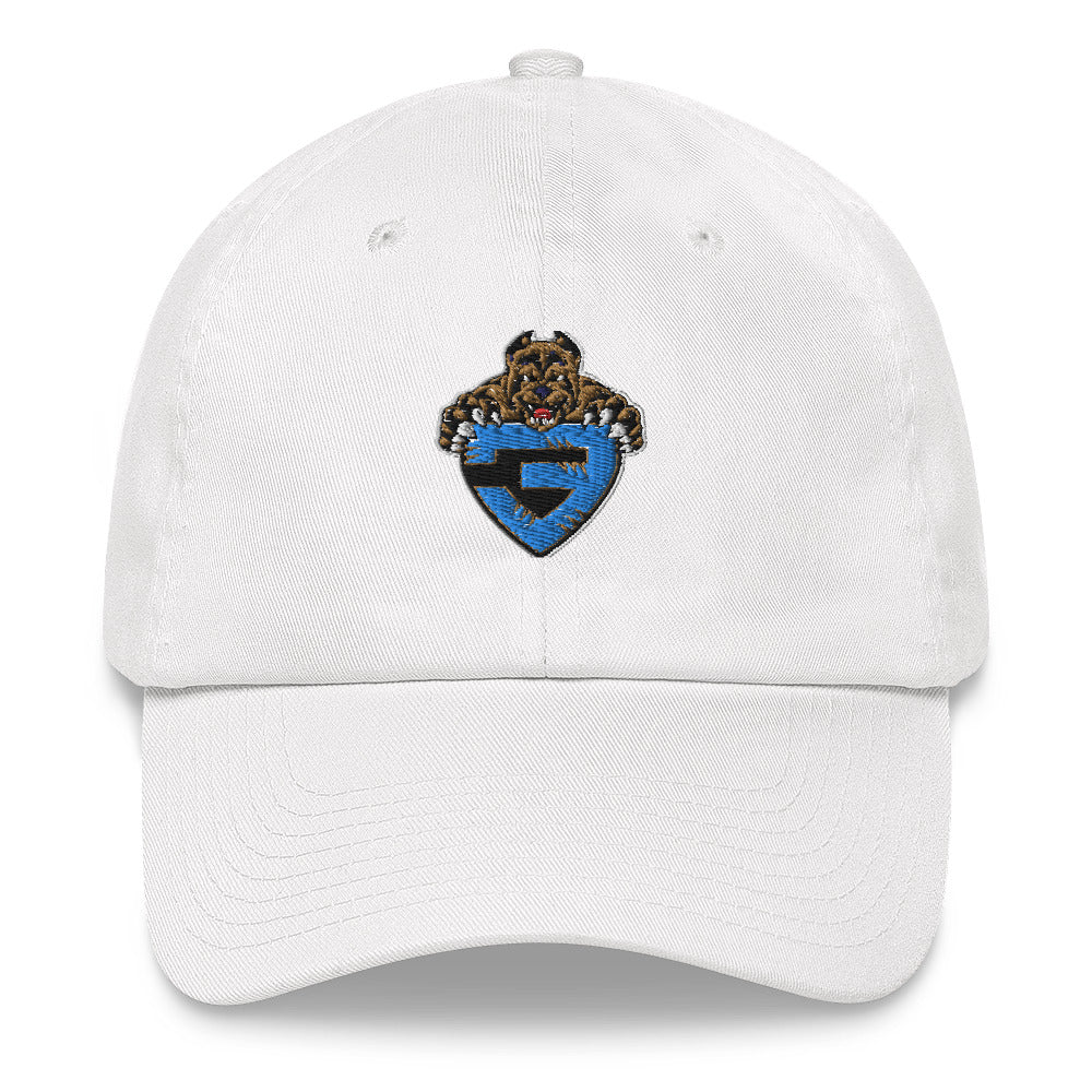 Blue Lone 3 Dad hat