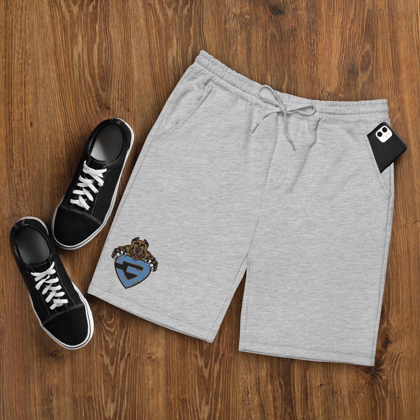 Blue Lone 3 fleece shorts