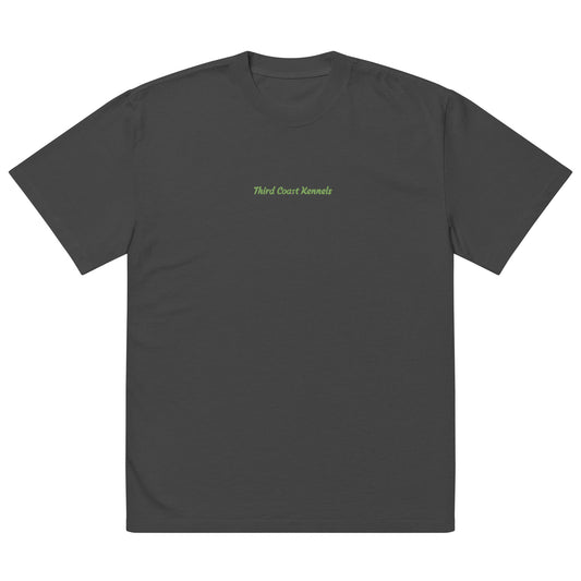 Green TCK faded t-shirt