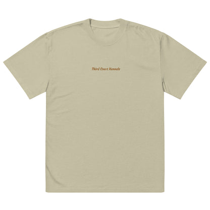 Brown TCK faded t-shirt