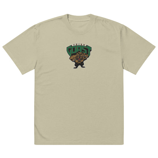 Green Third Coast faded t-shirt