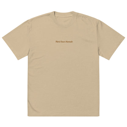 Brown TCK faded t-shirt